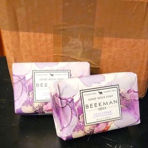 Beekman 1802 Lilac Dream 2-Pack Palm-Sized Bar Soap Set 3.5 oz Each